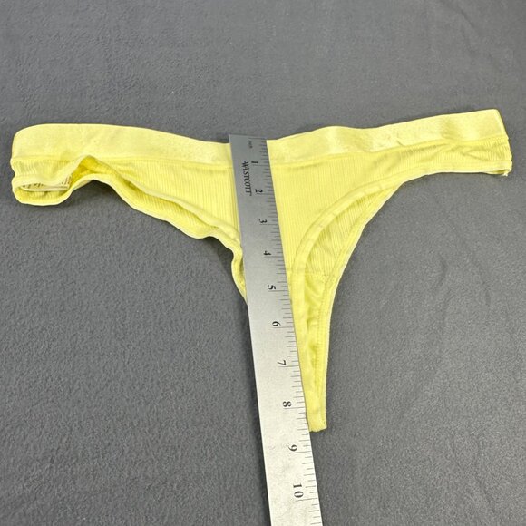 Aeropostale Women’s Size XL Panty Thong Seamless Yellow New Without Tags - Picture 9 of 9